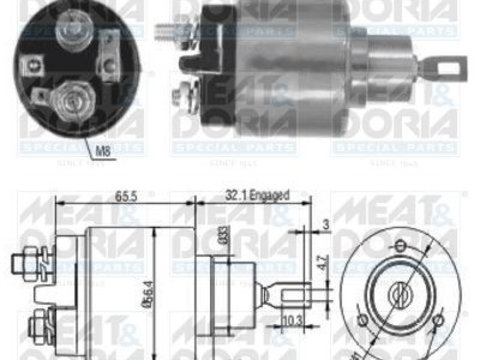 Solenoid, electromotor MEAT & DORIA 46002