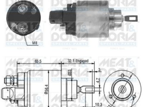 Solenoid, electromotor MEAT & DORIA 46004