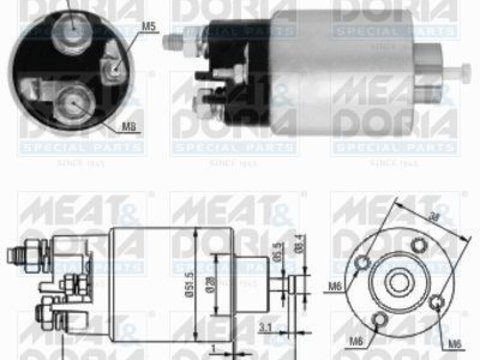 Solenoid, electromotor MEAT & DORIA 46058