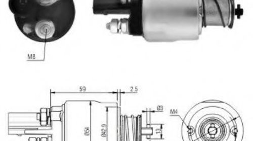 Solenoid, electromotor VW GOLF 5 (1K1) (