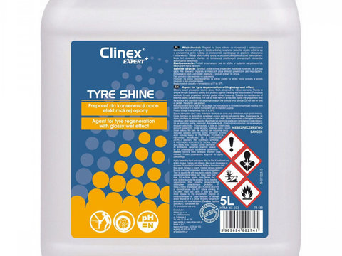 Soluție Curățare Anvelope Clinex Expert+ 5L 40-073