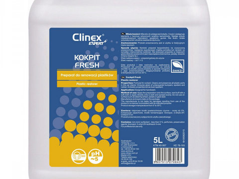 Soluție Curățare Bord Fresh Clinex Expert+ 5L 40-067