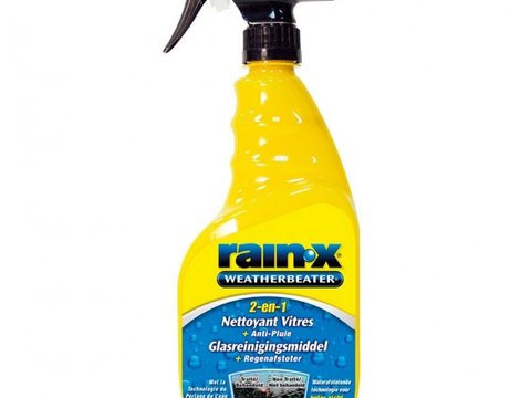 Solutie Anti Ploaie si Curatare Geamuri Rain-X 2 in 1 , 500 ml