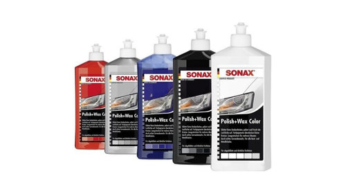 Solutie polish & ceara pe culoare SONAX 