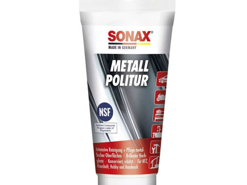 Sonax Polish Pentru Suprafete Metalice / Crom Metall Politur 75ML 204000
