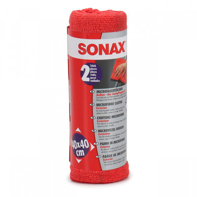 Sonax Set 2 Buc Laveta Microfibra Curatare Exterio