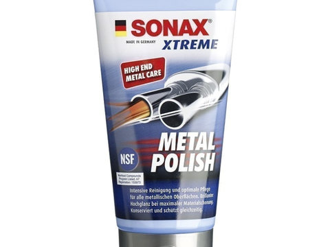 Sonax Xtreme Metal Polish Pasta Polish Suprafete Metalice 150ML SO204100