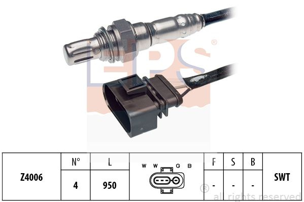 Sonda lambda 1 997 049 EPS pentru Vw Passat Seat Cordoba Vw Eurovan Vw Transporter