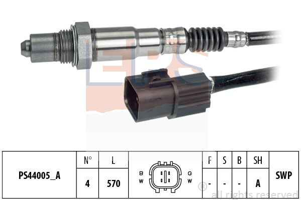 Sonda lambda 1 998 260 EPS pentru Hyundai I30 Kia Picanto Kia Cee d Hyundai Accent Hyundai Solaris Hyundai Verna