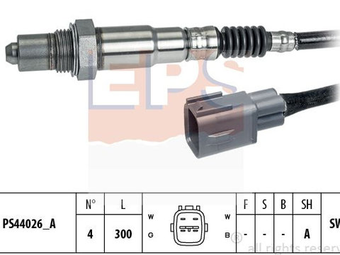 Sonda Lambda 1 998 294 EPS pentru Toyota Vitz Toyota Yaris Toyota Yarisvitz