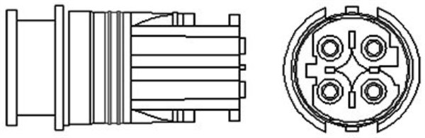 Sonda Lambda (466016355013 MAGNETI MARELLI) BMW,LA