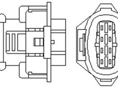 Sonda Lambda (466016355028 MAGNETI MARELLI) OPEL,SAAB