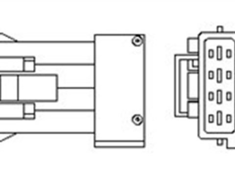 Sonda Lambda (466016355043 MAGNETI MARELLI) Citroen,FIAT,PEUGEOT