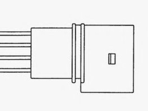 Sonda Lambda (5 circuite) VW AUDI A2 1,4 02/00-08/0 - Cod intern: W20101430 - LIVRARE DIN STOC in 24 ore!!!