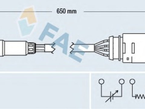 Sonda lambda 77200 FAE pentru Audi A3 Vw Polo Skoda Fabia Seat Ibiza Seat Cordoba Vw Derby Vw Fox Skoda Praktik Skoda Roomster Vw Golf Vw Rabbit Seat Altea Seat Leon