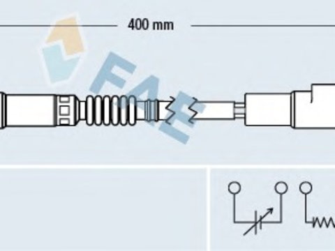 Sonda lambda 77244 FAE pentru Ford Fiesta Ford Scorpio Ford Transit Ford Courier Ford Puma