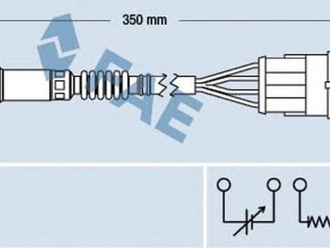 Sonda Lambda ALFA ROMEO 147 937 FAE 77223