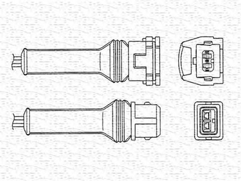 Sonda Lambda ALFA ROMEO 155 167 MAGNETI MARELLI 460000218010