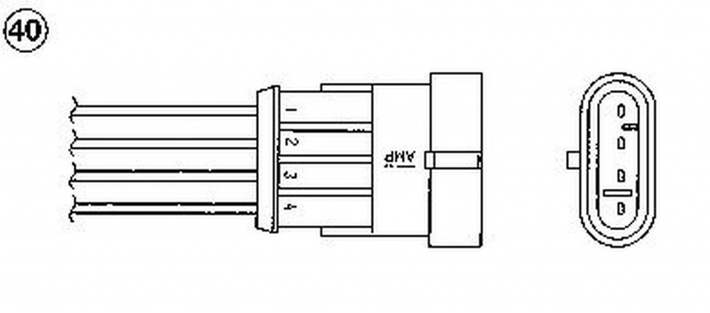 Sonda Lambda ALFA ROMEO 156 932 NGK OZA659-EE58