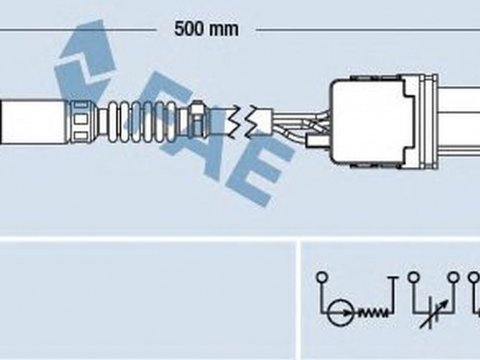 Sonda Lambda ALFA ROMEO 159 939 FAE 75060