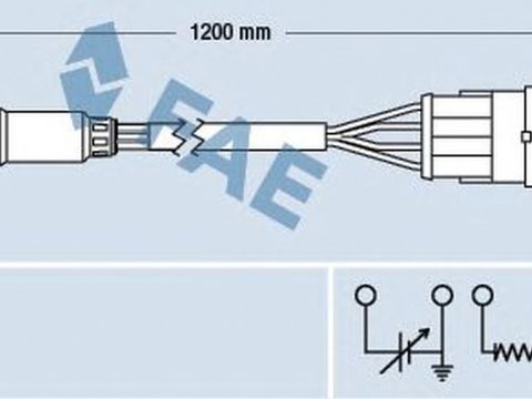 Sonda Lambda ALFA ROMEO SPIDER 916 916S FAE 77221