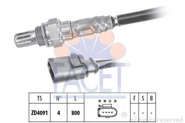 Sonda Lambda AUDI A3 (8V1) - Cod intern: W20240387