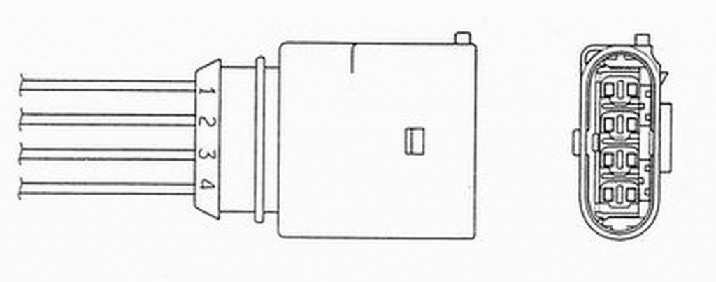 Sonda Lambda AUDI A4 8D2 B5 NGK OZA334-AU1