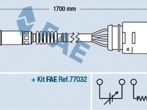 Sonda Lambda AUDI A4 8E2 B6 FAE 77902