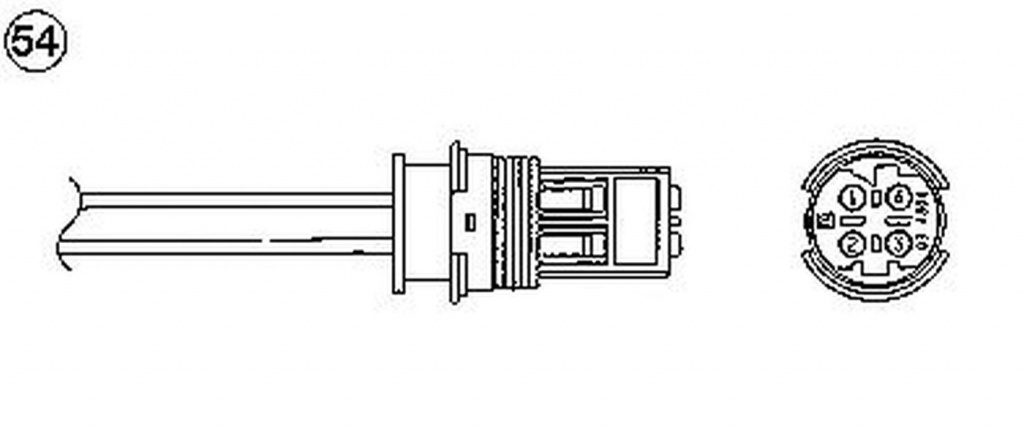 Sonda Lambda BMW 3 cupe E36 NGK OTA7H-5A1