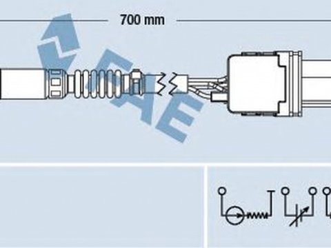 Sonda Lambda BMW 5 Touring F11 FAE 75058