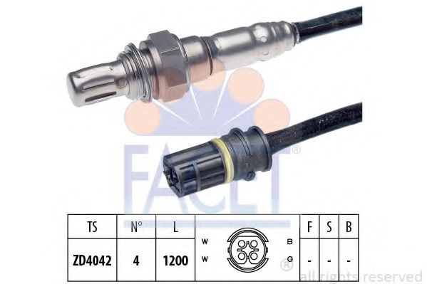 Sonda Lambda BMW Seria 3 (E36) (1990 - 1998) FACET 10.7776 piesa NOUA