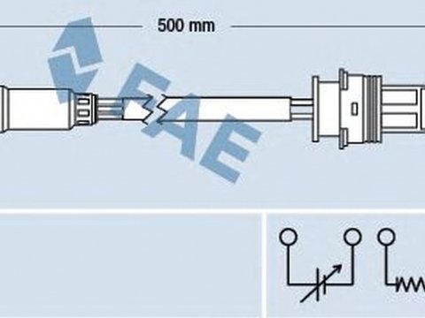 Sonda Lambda BMW X3 E83 FAE 77504