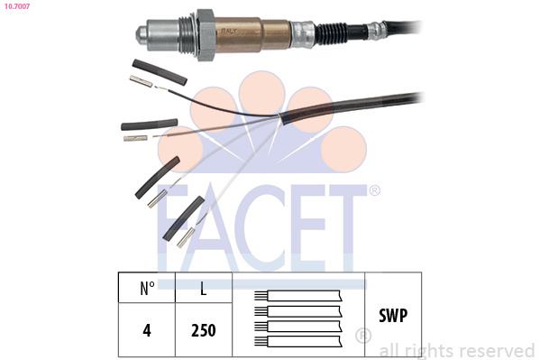 Sonda Lambda ~ C-CLASS T-Model (S205) AMG C 63 S (205.287) combi 3,982 510 benzina ~ 10.7007 ~ FACET