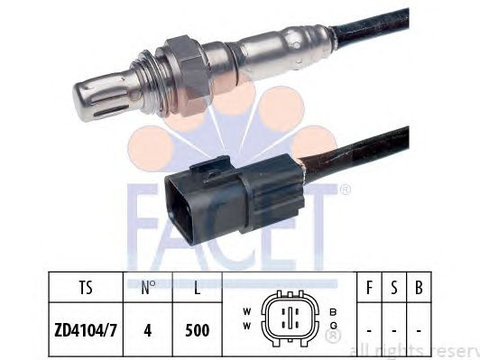 Sonda Lambda CHEVROLET AVEO/KALOS 1,2 05- - Cod intern: W20240370 - LIVRARE DIN STOC in 24 ore!!!