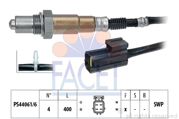 Sonda lambda # Chevrolet Lacetti 2005 2006 2007 2008 2009 2010 2011 2012 2013 2014 2015 2016 2017 2018 2019 2020 2021 2022 2023 2024 2025 # 10 7198 # FACET