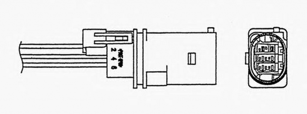 Sonda Lambda CITROEN BERLINGO B9 NGK UAA0004-PS001