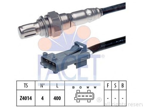 Sonda Lambda Citroen BERLINGO caroserie M FACET FA 10.7081