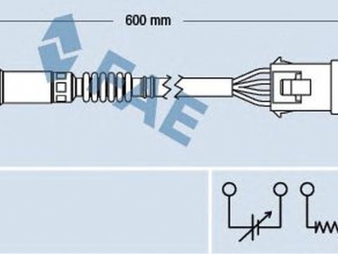 Sonda Lambda CITROEN C4 Grand Picasso I UA FAE 77494