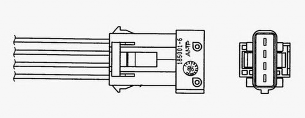 Sonda Lambda CITROEN NEMO combi NGK OZA608-U2