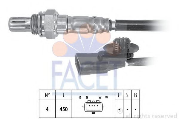 Sonda Lambda DACIA LOGAN II (2012 - 2016) FACET 10.8095