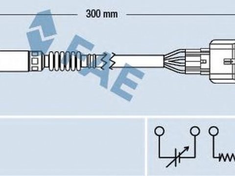 Sonda Lambda DACIA LOGAN LS FAE 77522