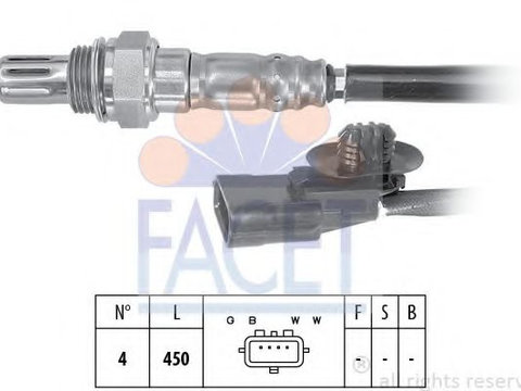 Sonda Lambda DACIA LOGAN MCV II (2013 - 2016) FACET 10.8095