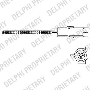 Sonda Lambda DAEWOO ESPERO (KLEJ) (1991 - 1999) DELPHI ES10966-12B1 piesa NOUA