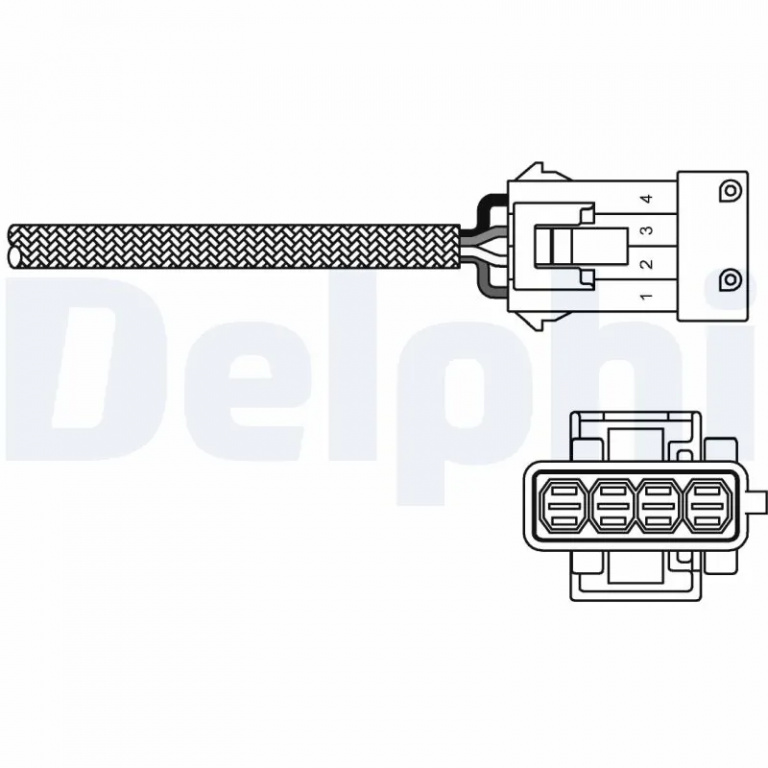 Sonda Lambda DELPHI CITROEN C8 (EA_, EB_) 2002-2007 - ES10795-12B1