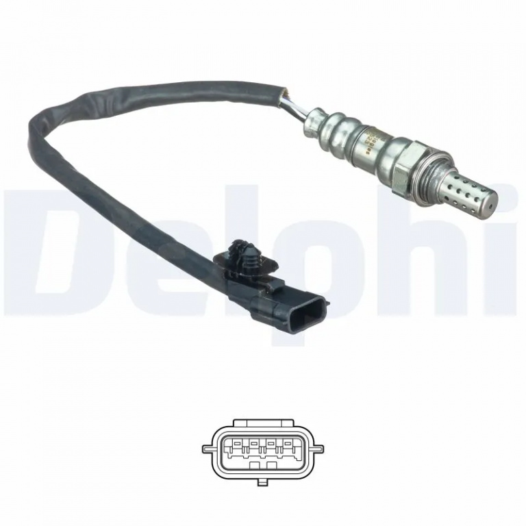 Sonda Lambda DELPHI DACIA DOKKER microbus (KE_) 2012-2021 - ES20523-12B1