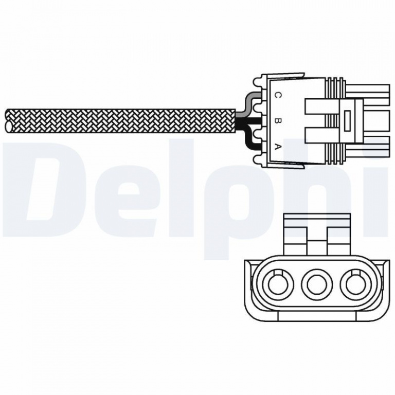 Sonda Lambda DELPHI ES10968-12B1
