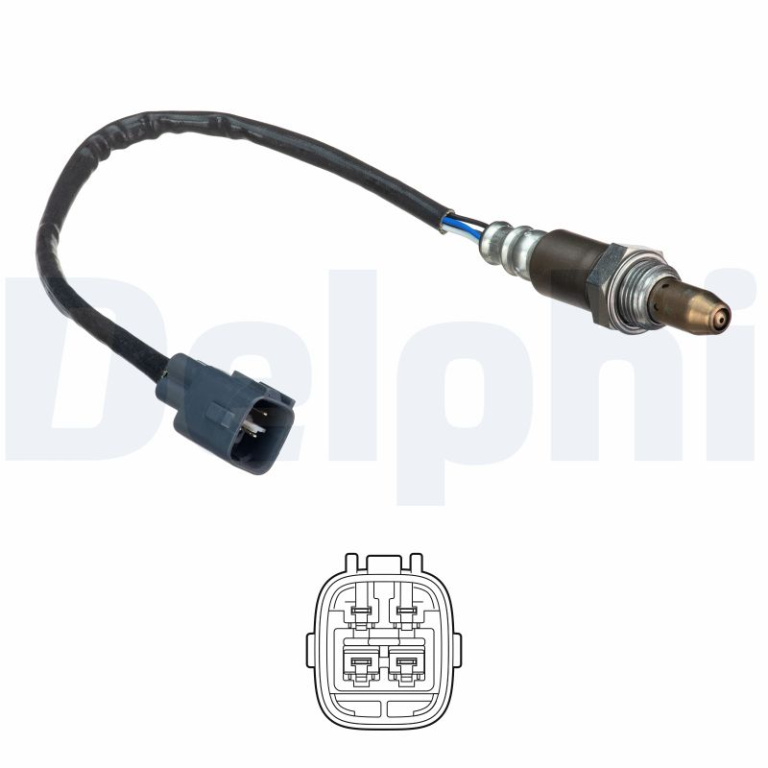 Sonda Lambda DELPHI ES21138-12B1 pentru TOYOTA VERSO (_R2_) 2009 2010 2011 2012 2013 2014 2015 2016 2017 2018
