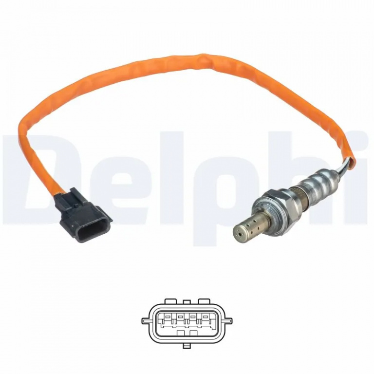 Sonda Lambda DELPHI RENAULT TWINGO I (C06_) 2004-2