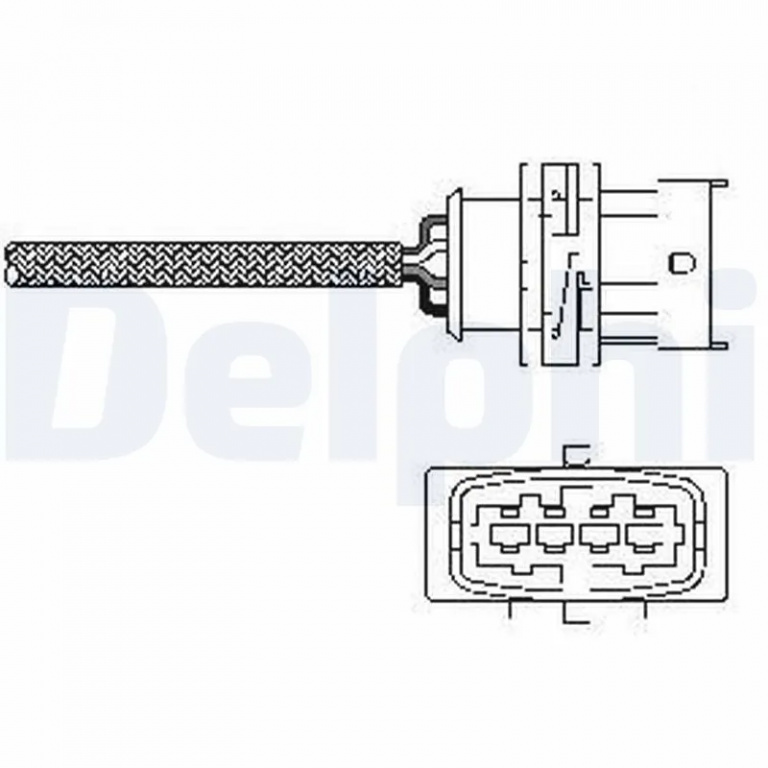 Sonda lambda Delphi VAUXHALL ASTRA Mk IV (G) combi