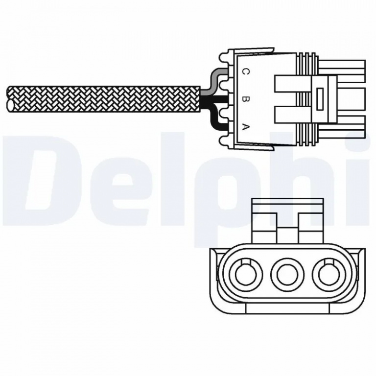 Sonda Lambda DELPHI VAUXHALL FRONTERA Mk I (A) (U92) 1995-1998 - ES10990-12B1